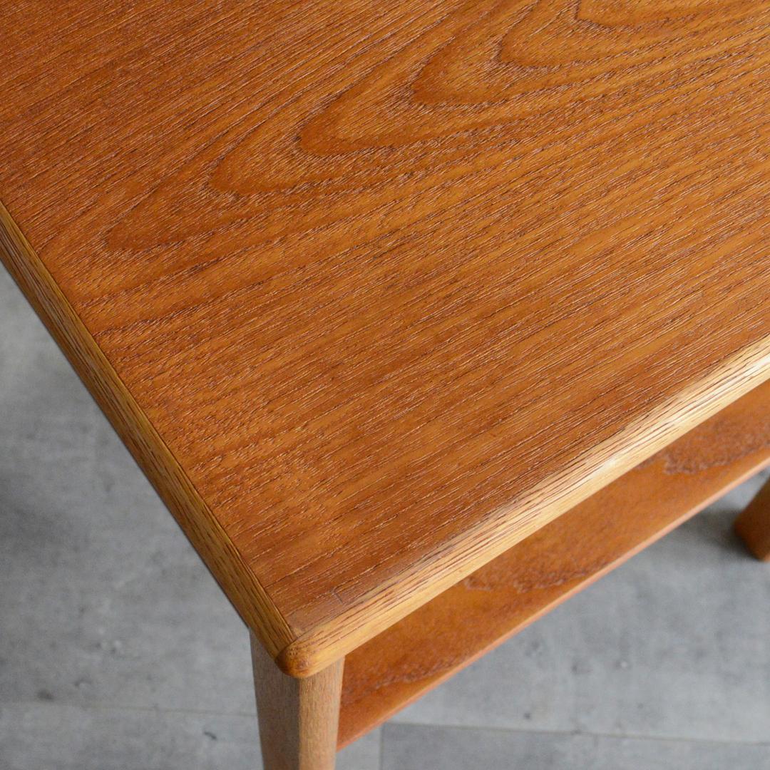 デンマーク 北欧ヴィンテージ チーク サイドテーブル 北欧家具 ナイトテーブル