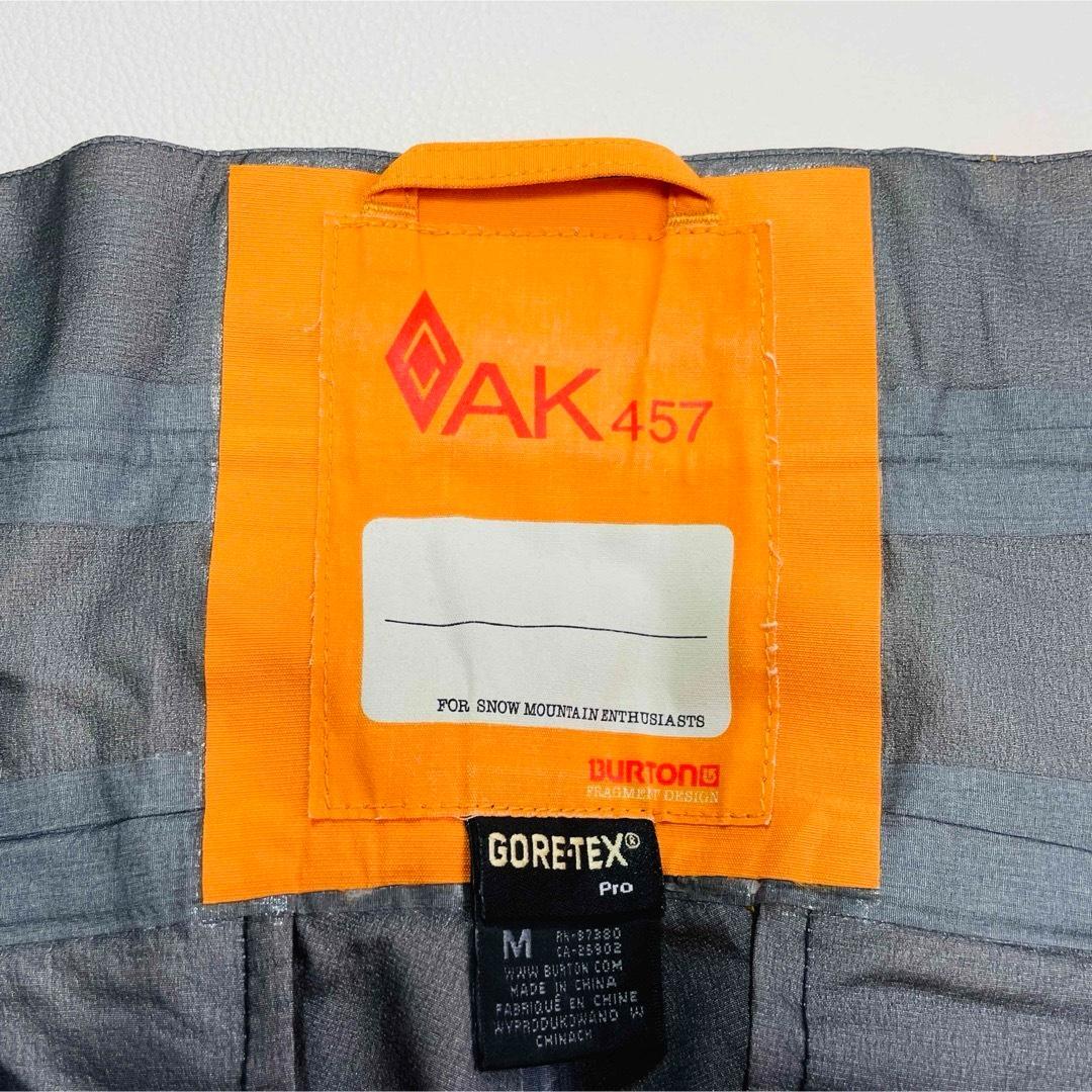 6672 バートン ak457 パンツ　ゴアテックス　オレンジ　RECCO付き