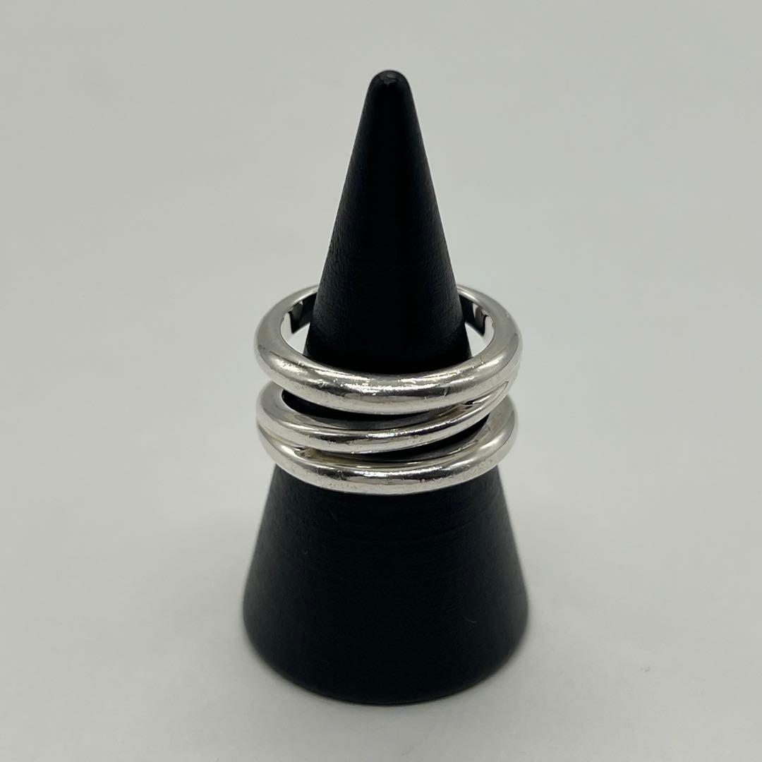 ティファニー TIFFANY ダイアゴナルリング 12号 SV925