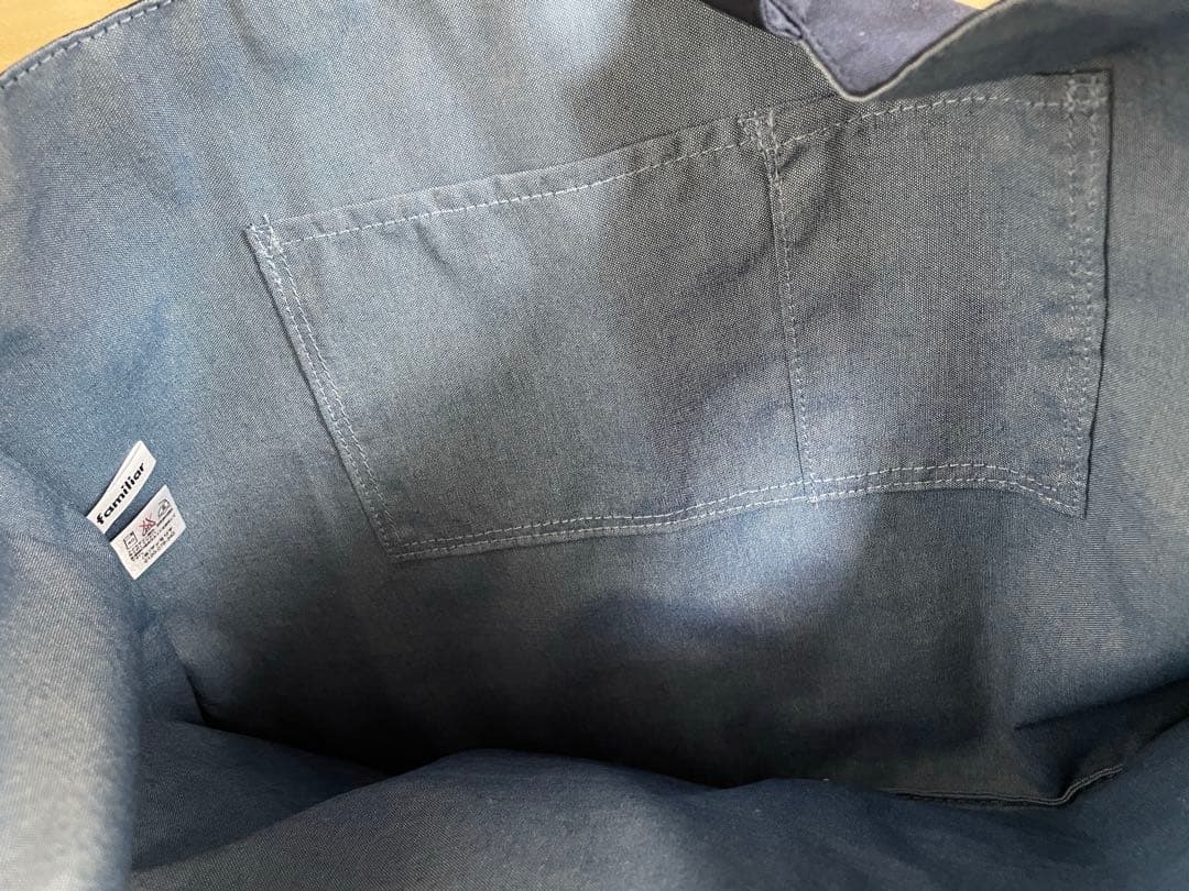 【未使用品】 familiar レッスンバッグ 汽車