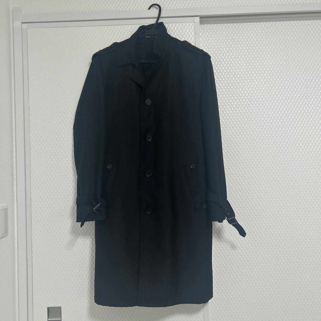 美品☆ティノラス　ブラック トレンチコート