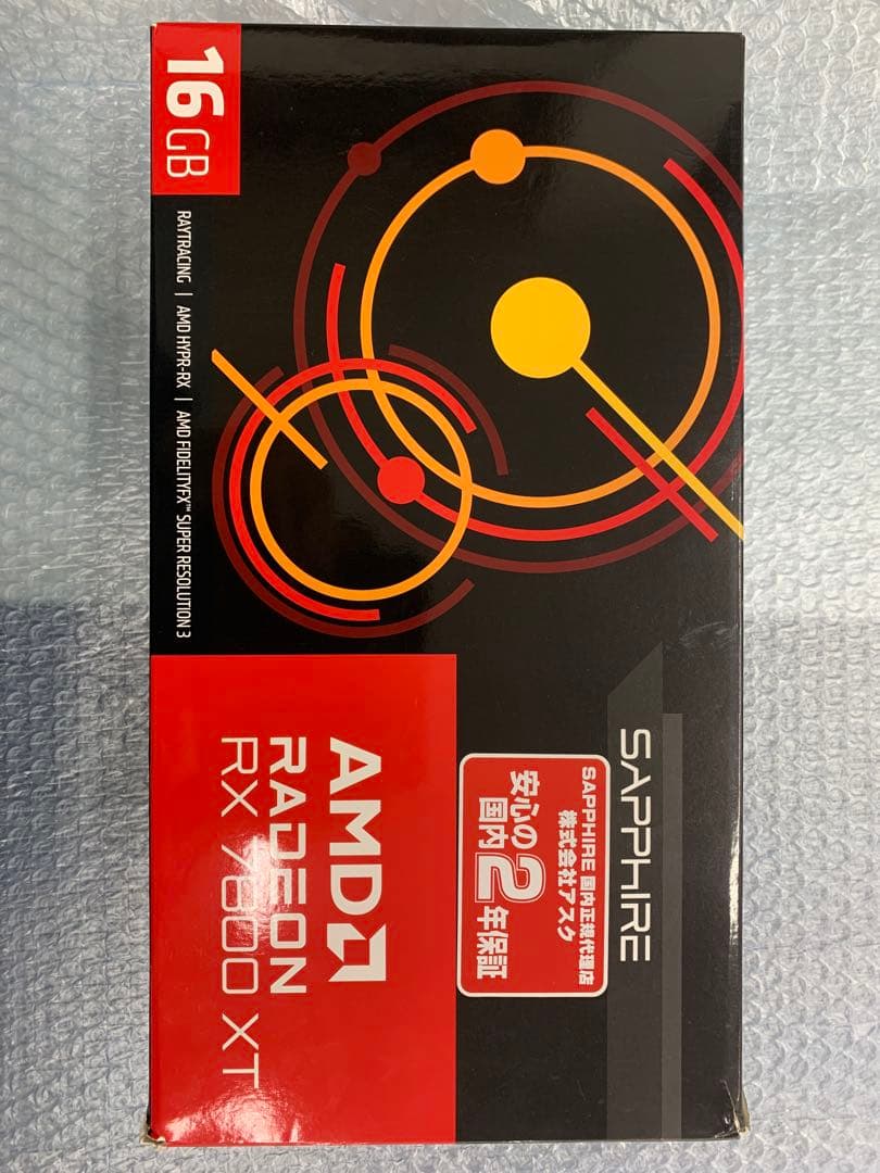 グラフィックボード・グラボ・ビデオカード Sapphire AMD Radeon RX 7800 XT 16GB