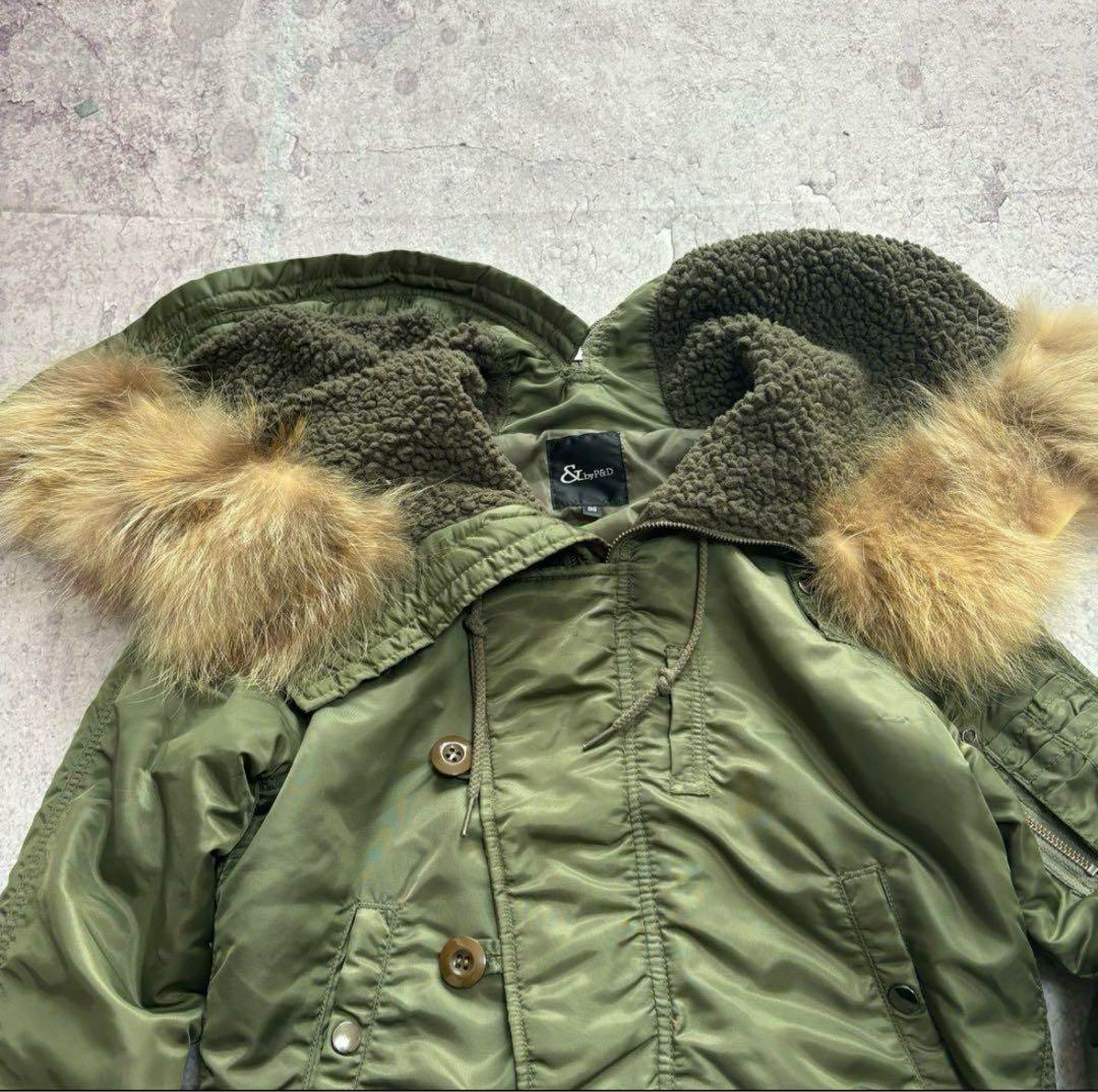 ジャケット・アウター archive N-2B fur military jacket y2k