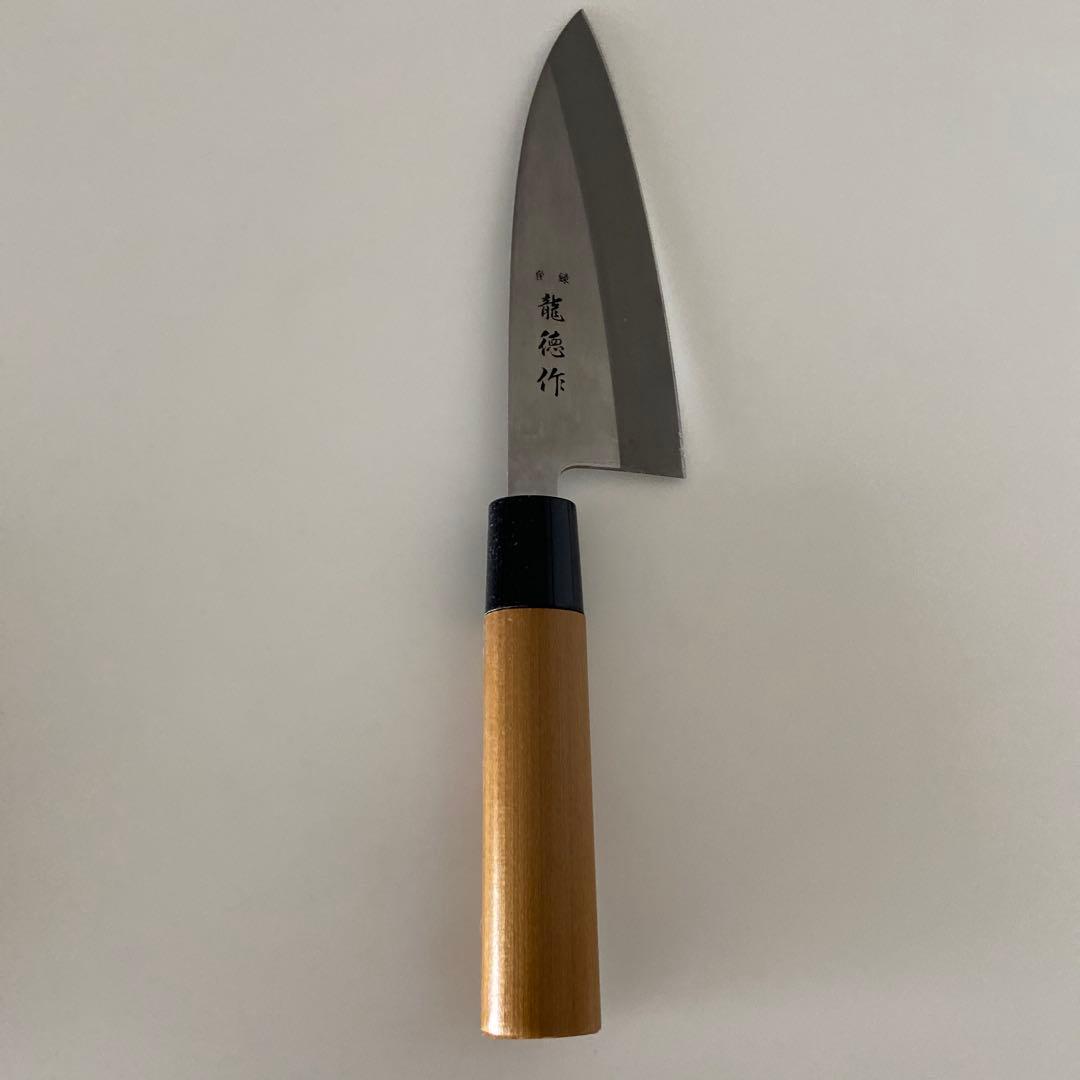 包丁セット 4本 日本製　龍徳作