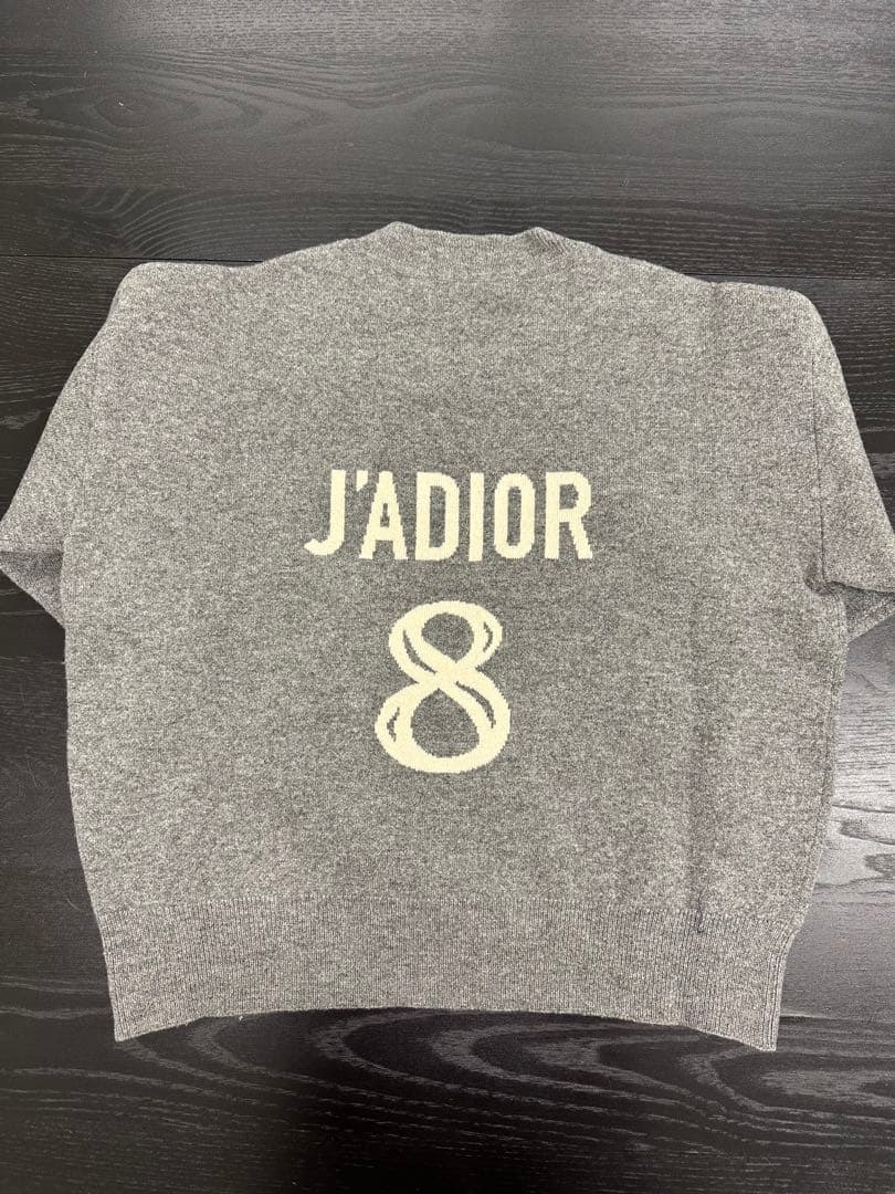J'ADIOR 8 グレー ニットセーター