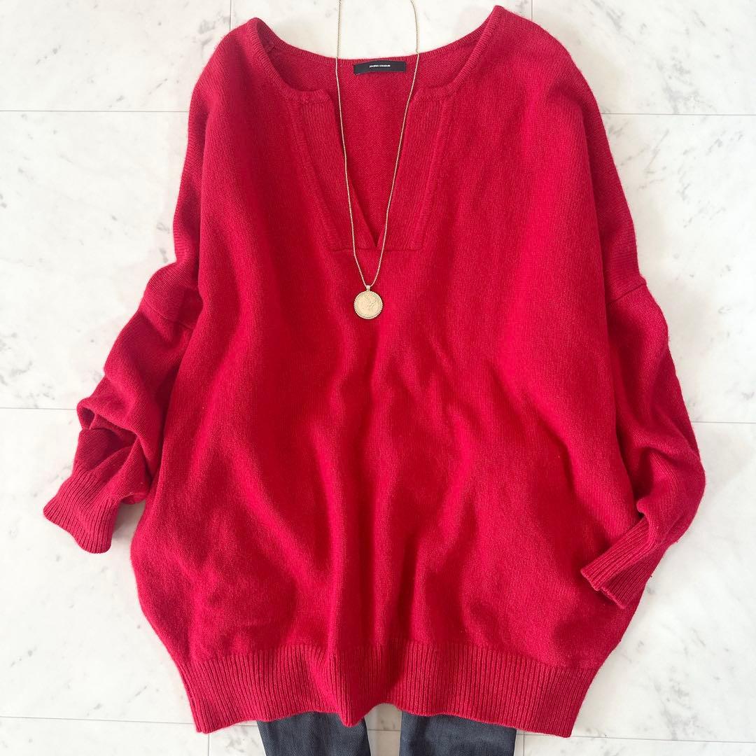 極美品♪ジャーナルスタンダード カシミヤウール MUSIC カフタンプルオーバー