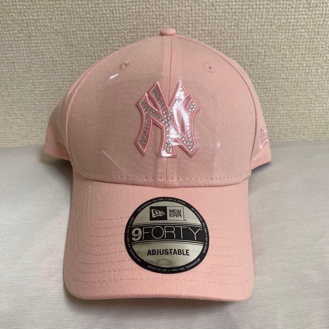 9FORTY Rhinestone ピンクレモネードニューエラ