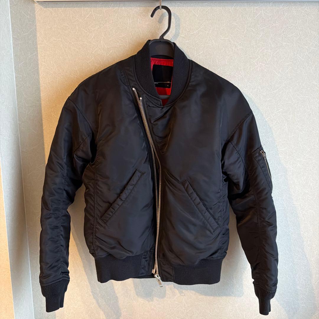 【最終】LAD MUSICIAN MA-1 ブラックジャケット サイズ42