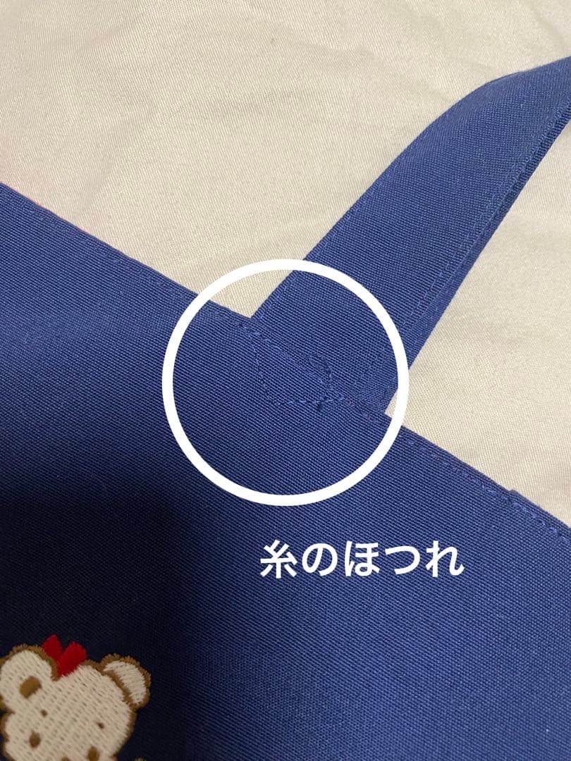 ファミリア　familiar レッスンバッグ　刺繍　チェリー　美品