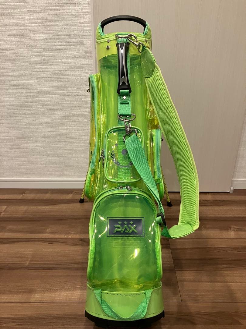 リンクス PAX パクス キャディバッグ スケルトン イエロー