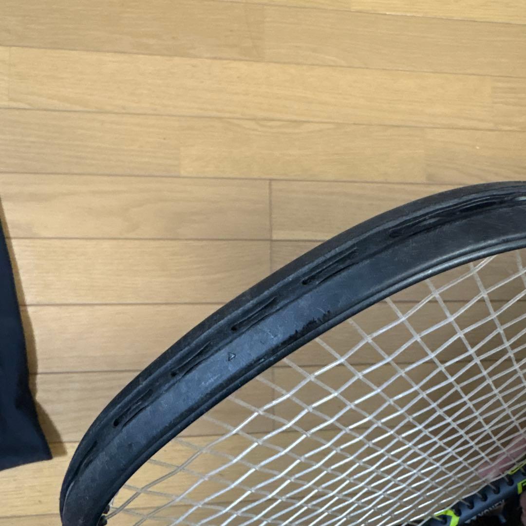 YONEX テニスラケット 硬式　 黒/黄緑