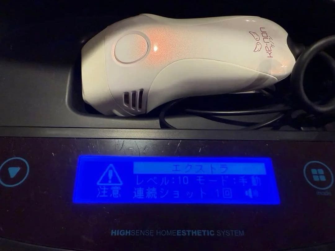 お正月限定価格＊KE-NON 脱毛器 カートリッジ4種類