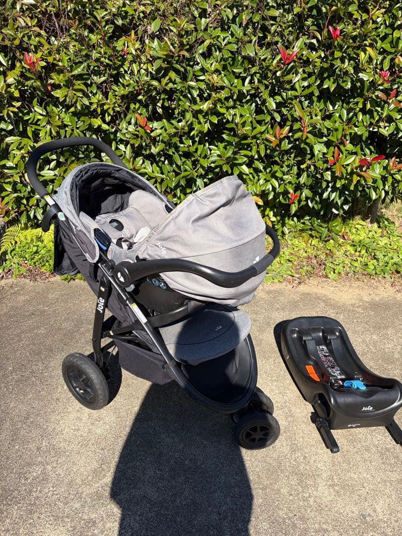 美品 Joie ライトトラックスエア トラベルシステム ベビーカー ISOFIX