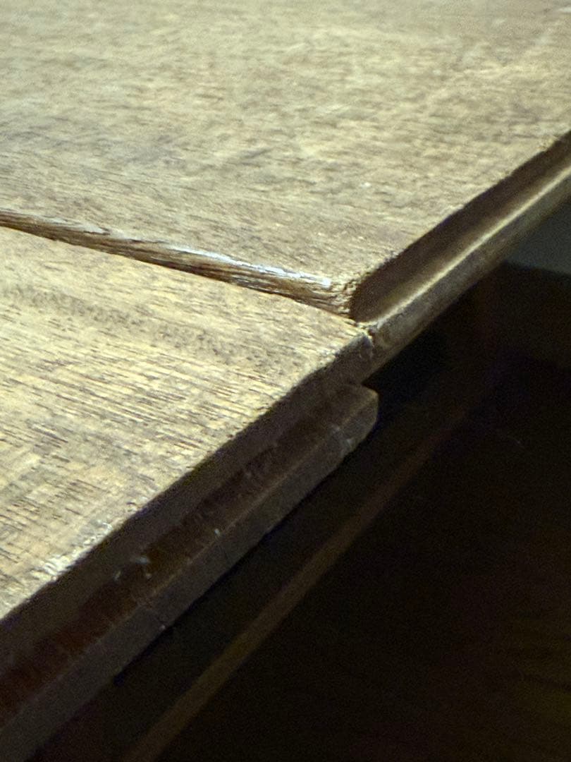 昭和レトロ　古い木製折りたたみ文机　テーブル ① アンティーク