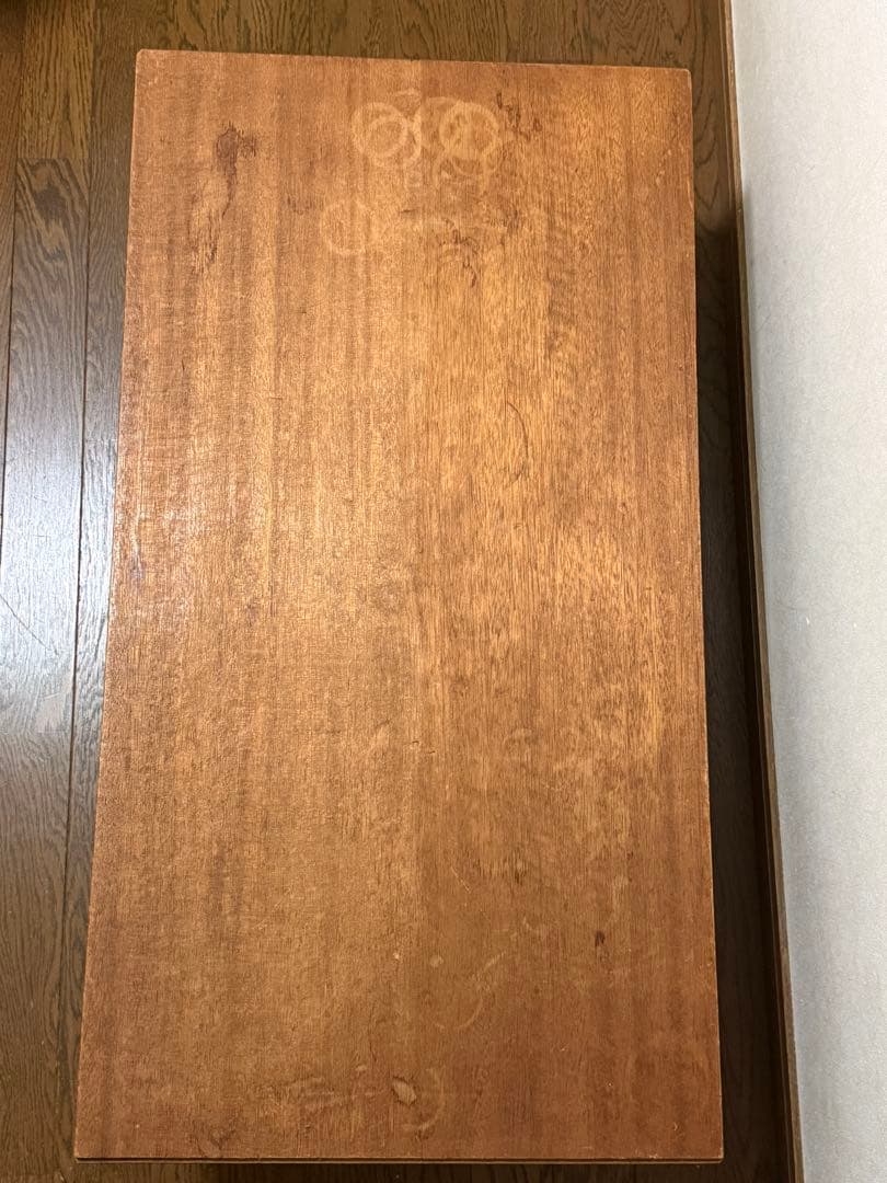 昭和レトロ　古い木製折りたたみ文机　テーブル ① アンティーク