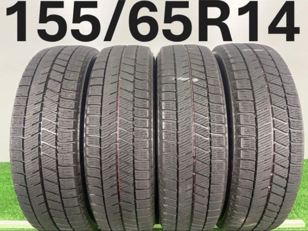 155/65R14 VRX3 2022 4本 スタッドレス 中古　中古ホイール付