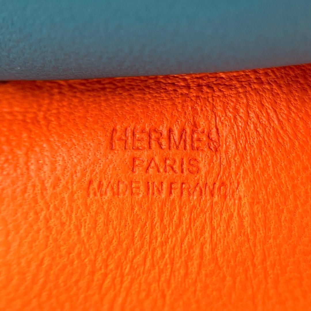 ✨️美品✨️ エルメス ロデオチャーム オレンジ バッグチャーム レザー レア