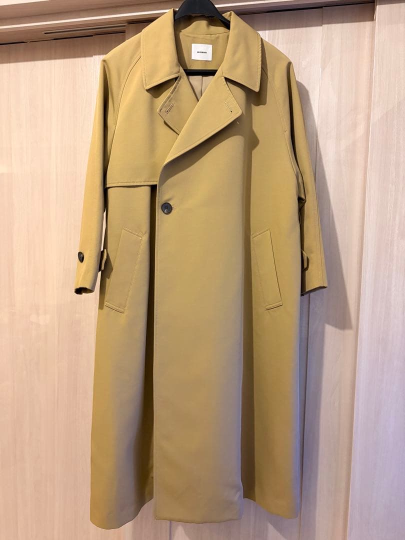 【美品】MIESROHE /ドルマンスリーブトレンチコート(復刻トレンチコート)
