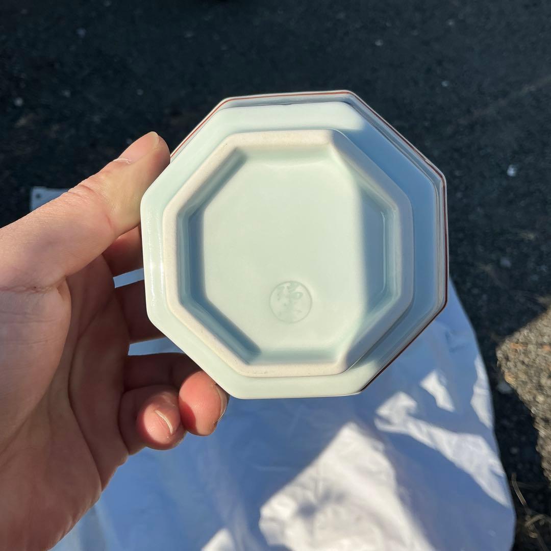 【九谷焼 八角そば猪口 79個セット】伝統的な青九谷様式の色絵が美しい逸品