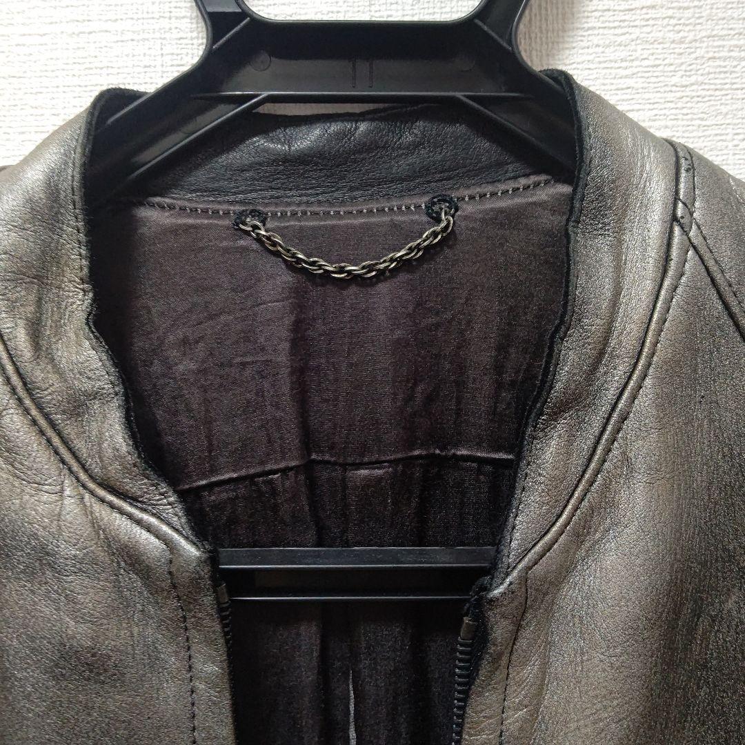 レザー　シングル　ライダース