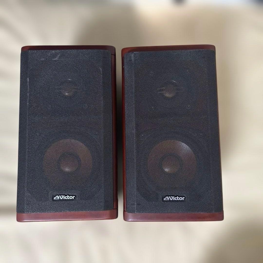 Victor ウッドコーン スピーカー コンパクト