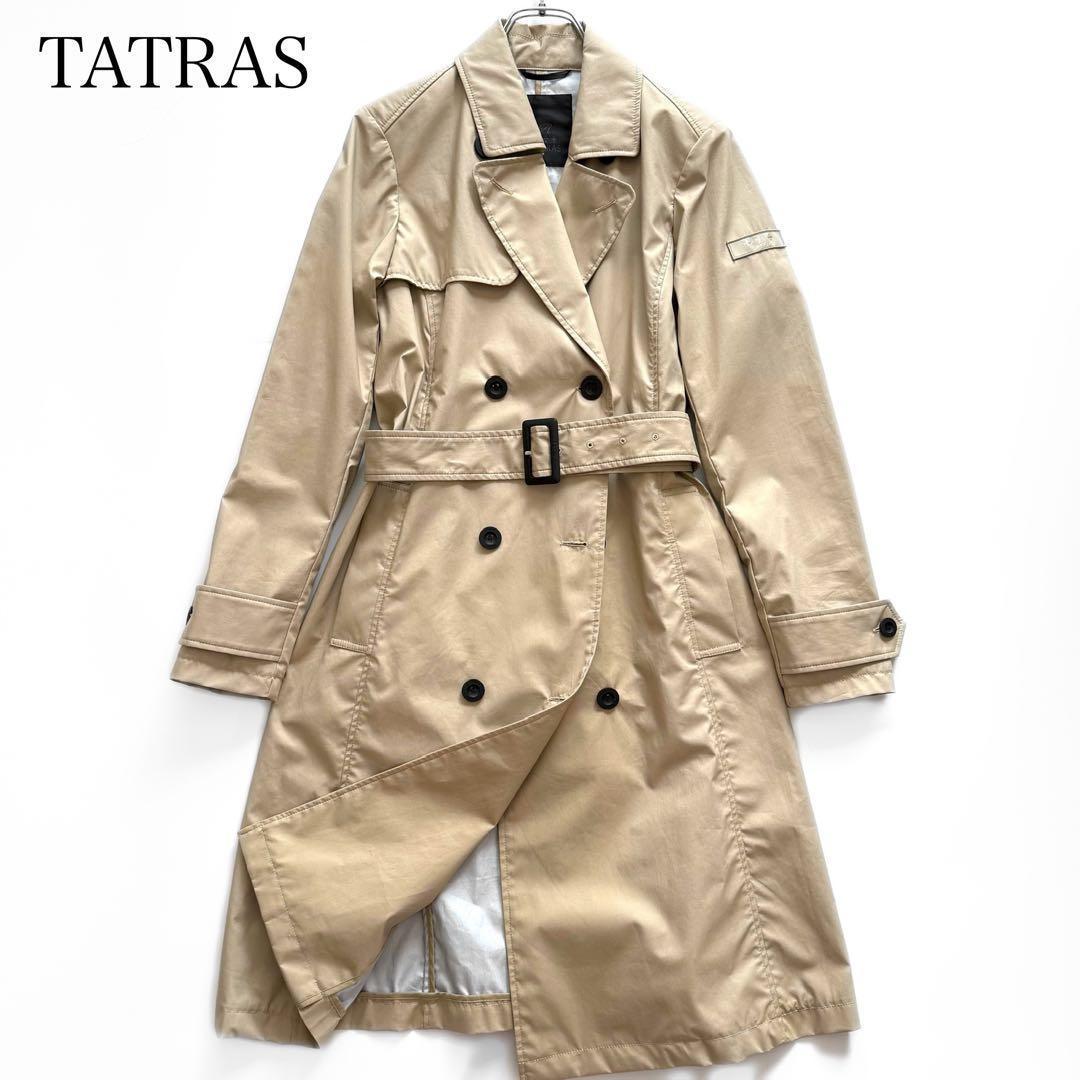 近年 TATRAS タトラス DEMOFANE トレンチコート ベルト ベージュ