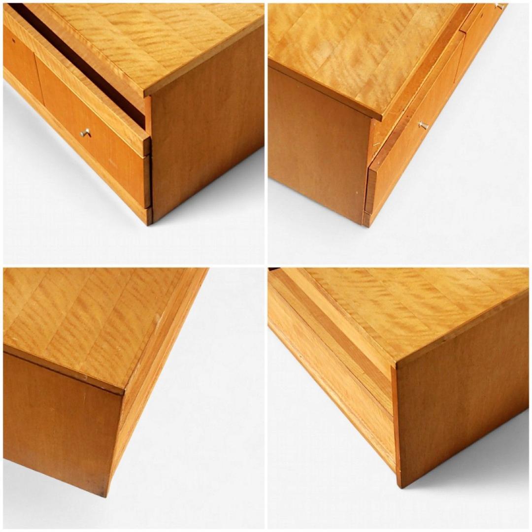 ACTUS ボスコ 無垢材 AVボード 象嵌 116cm 北欧 新品約12万