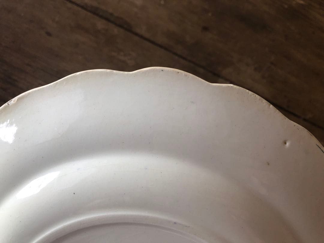 フランス/ショワジー・ル・ロワ/パヴォディナー平皿「E」