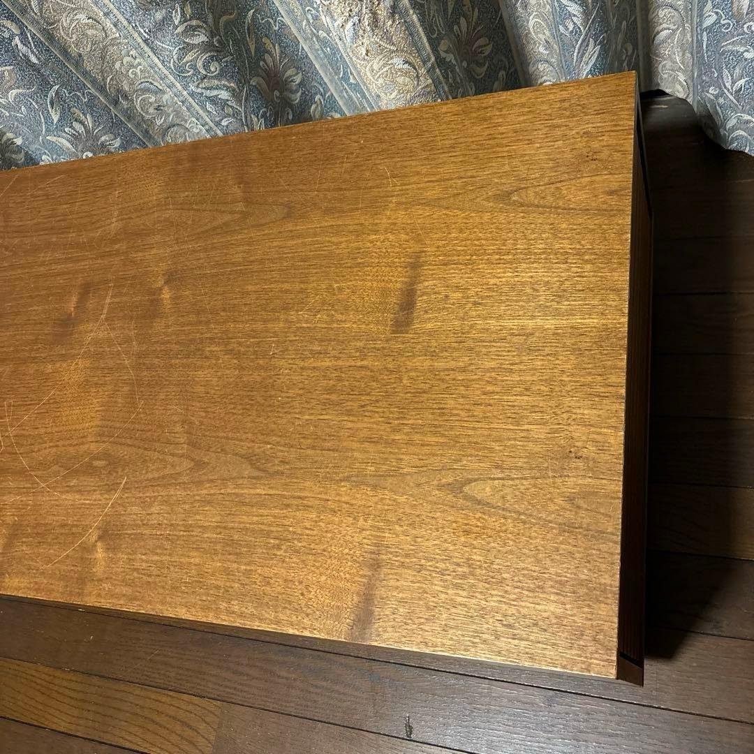 【良品】広松木工 VERA CREPA センターテーブル ウォールナット 収納