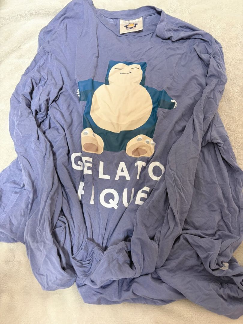 ジェラートピケ ポケモンスリープ カビゴン ルームウェアセット ★お値下相談可能