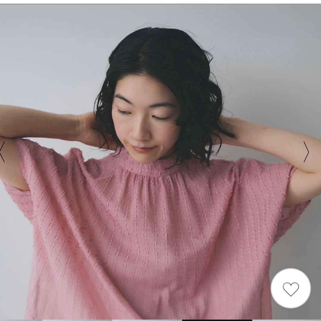 【中川政七商店】ぼかし染プルオーバー・フレンチスリーブ・ブラウス・綿100％