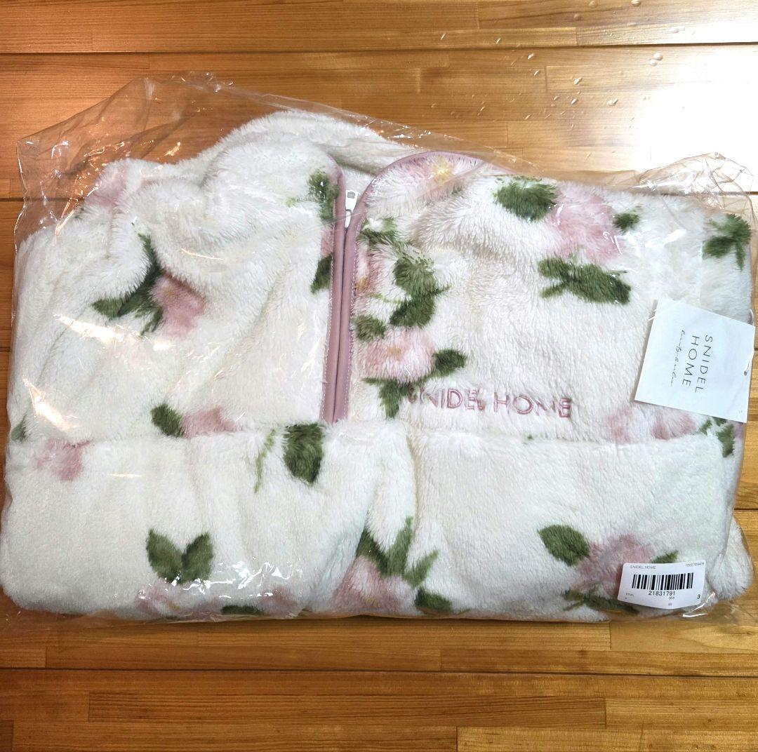 SNIDEL  ボアフリースハーフジップトップス