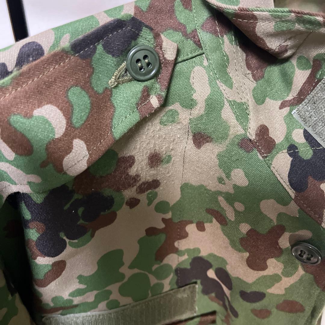 陸上自衛隊　ノンアイロン　迷彩服　上下　2A 耐摩耗　PX品