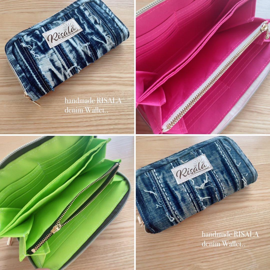 おまおめ専用デニムリメイク ウォレット 1