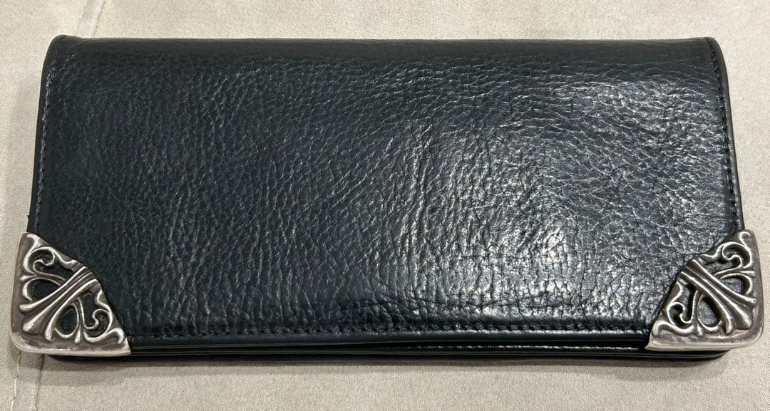クロムハーツ　シングルフォールド 中古美品　確実正規品　長財布　ウォレット