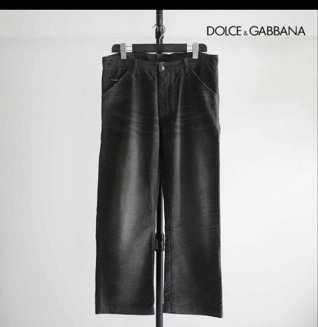 パンツ Dolce&Gabbana Cotton Nell Faded Trousers