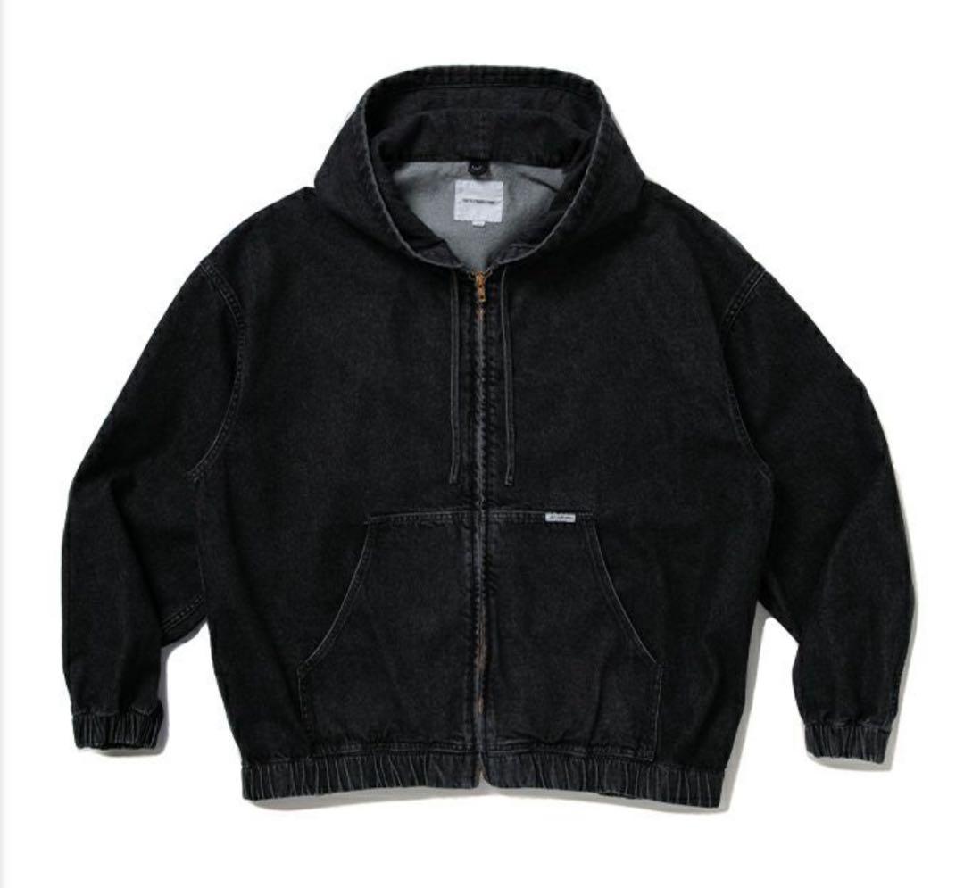 【新品】COOTIE/ Denim Zip Up Hooded Jacket