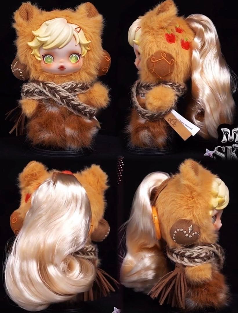 「さとこ☆」スカルパンダ×マイリトルポニー ぬいぐるみ Applejack