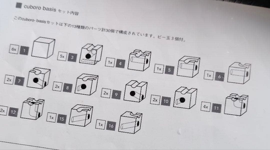 cuboro ベーシスセット