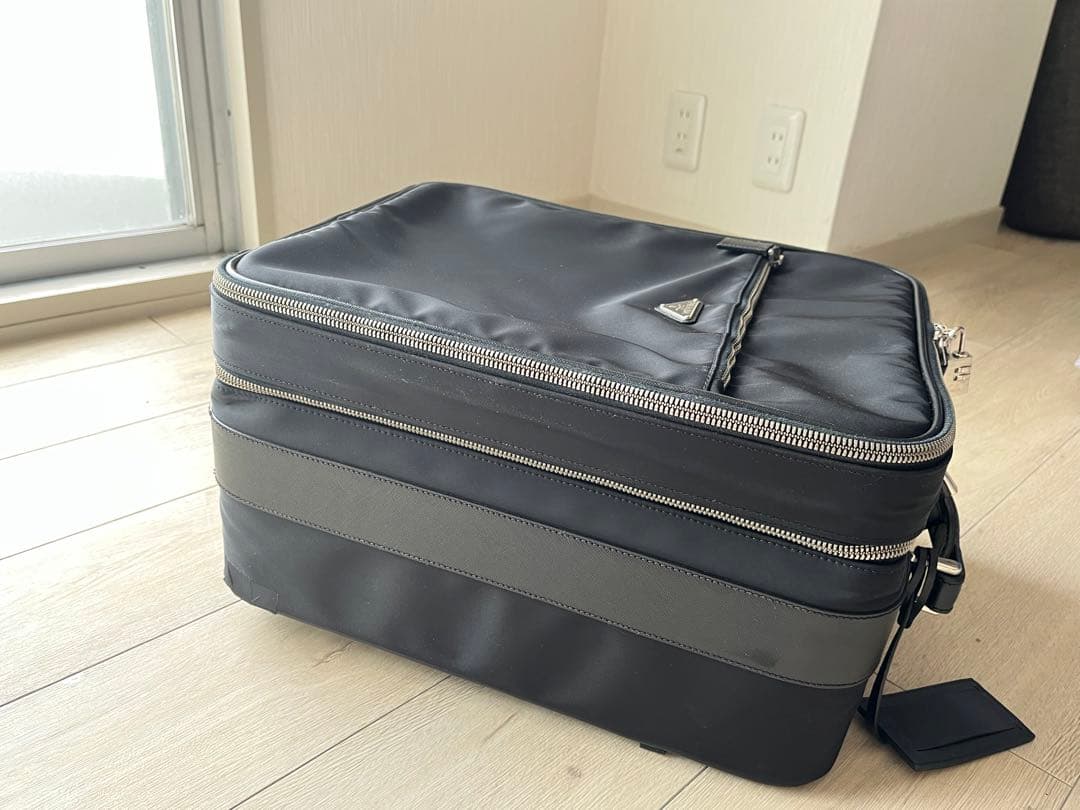 【R】再値下【PRADA ナイロン製キャリー】プラダ／キャリーケース