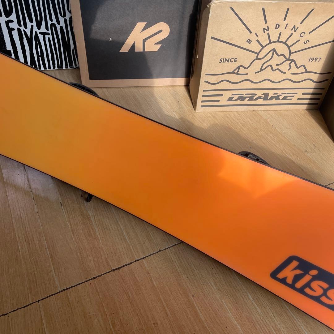 KISSMARK×HEAD　キッズスノーボードセット　バイン付3点セット