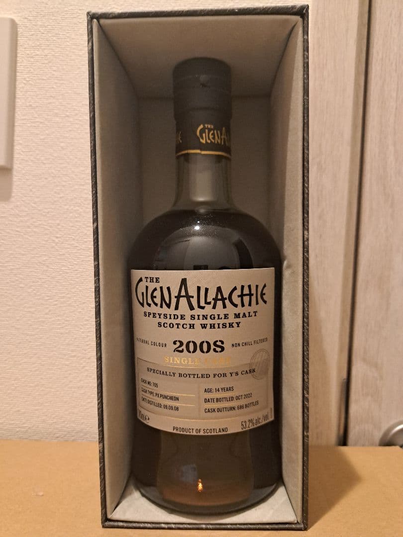 【希少】グレンアラヒー2008 PXシェリーパンチョン Y’sカスク700ml