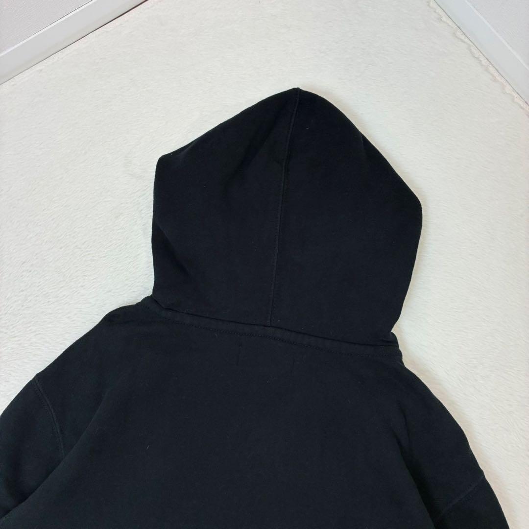 ポロバイラルフローレン　パーカー　ビックポニー　ブラック　チェック　メンズL