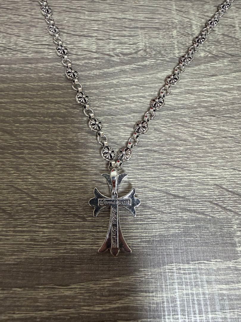 新品未使用クロムハーツモチーフネックレス50cm