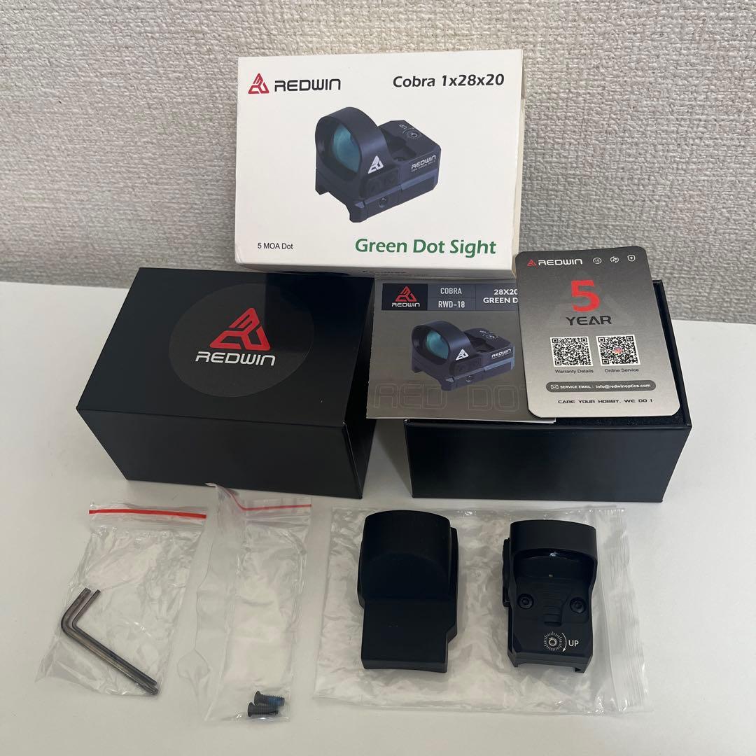 Red Win HD Cobra 1x28x20 グリーンドットサイト