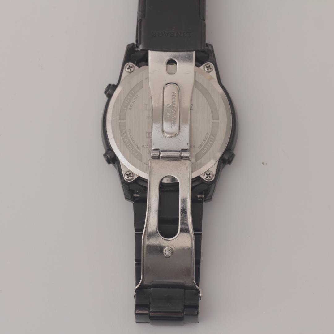 稼働品 CASIO カシオ LINEAGE LCW-M170 ソーラー電波 時計