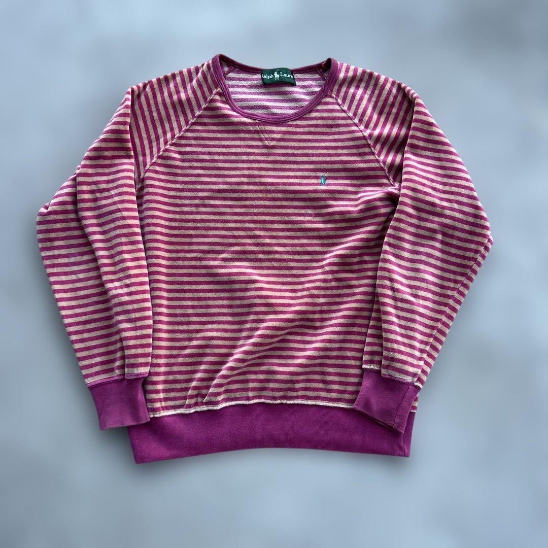 ぴょまえ様　80s90s Ralph LaurenラルフローレンベロアロンT