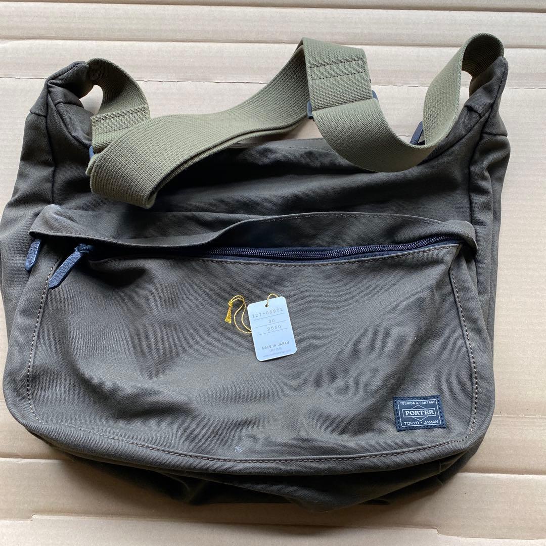 PORTER メッセンジャーバッグ オリーブ