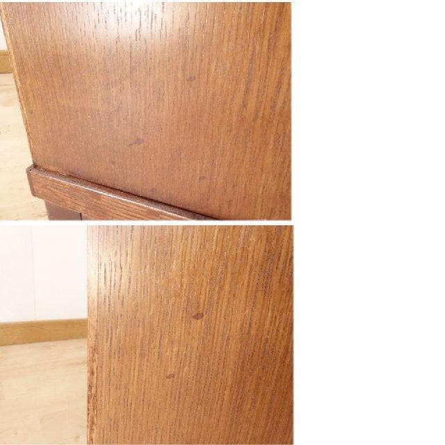 北海道手作り家具　雅　すき棚C　楢（ナラ）材　勇峰工芸（新）