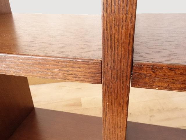 北海道手作り家具　雅　すき棚C　楢（ナラ）材　勇峰工芸（新）